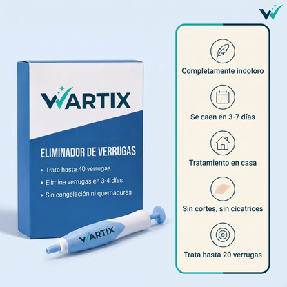 Eliminador de Verrugas sin Dolor
